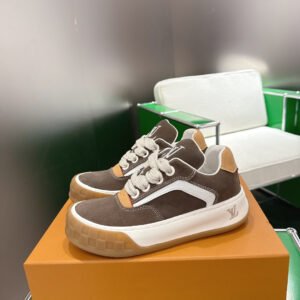Auroracustom Louis Vuitton 25SS Show New German Trainer Casual Shoes
