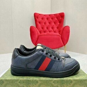 Aurora Custom StudioGucci Screener GG Supreme Sneakers