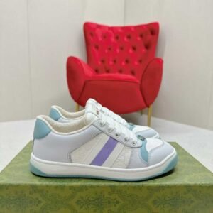 Aurora Custom StudioGucci Screener GG Supreme Sneakers