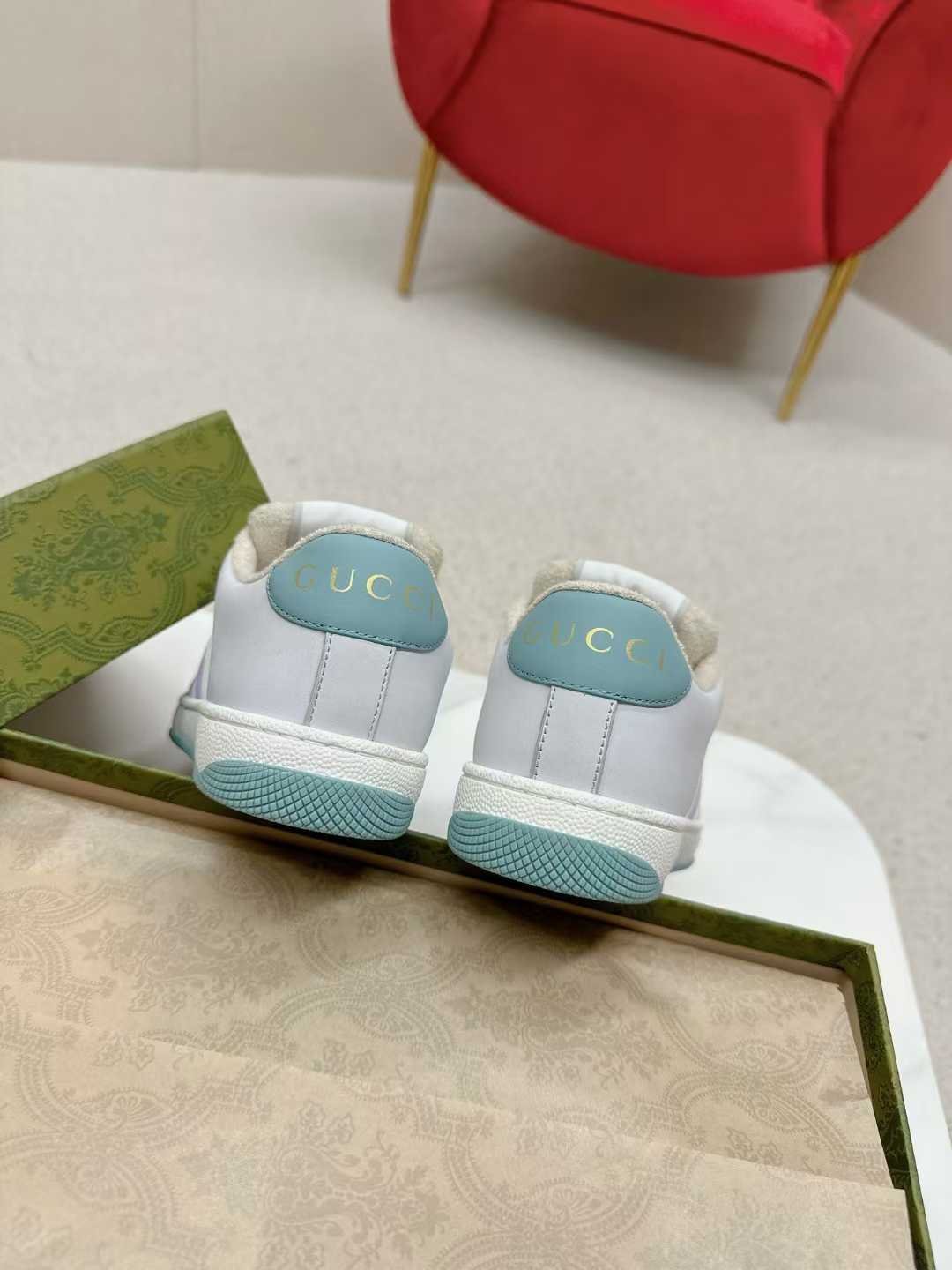 Aurora Custom StudioGucci Screener GG Supreme Sneakers - Image 7