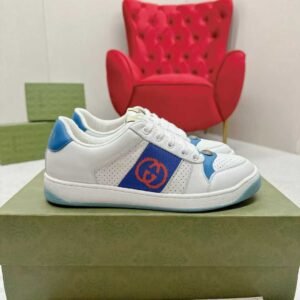 Aurora Custom StudioGucci Screener GG Supreme Sneakers