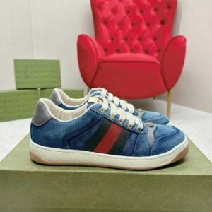 Aurora Custom StudioGucci Screener GG Supreme Sneakers