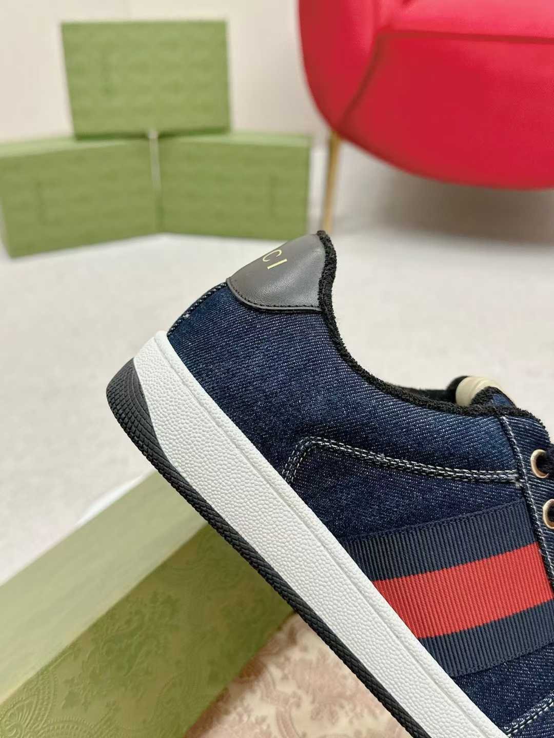 Aurora Custom StudioGucci Screener GG Supreme Sneakers - Image 6