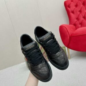 Aurora Custom StudioGucci Screener GG Supreme Sneakers