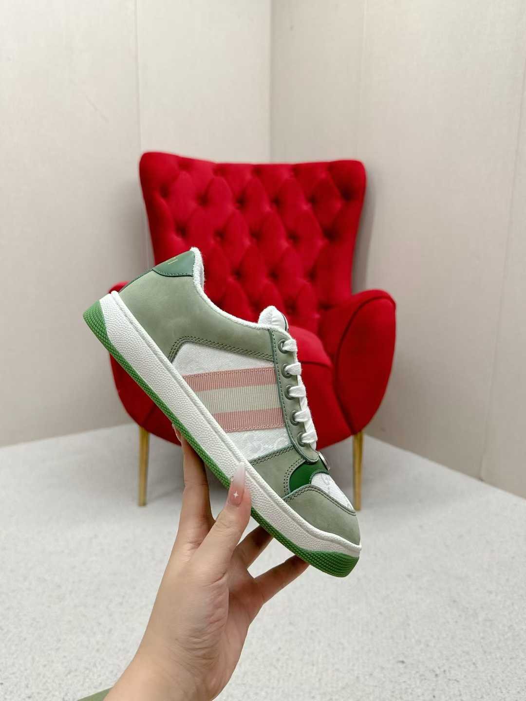 Aurora Custom StudioGucci Screener GG Supreme Sneakers - Image 3