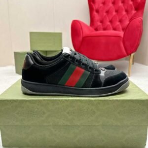 Aurora Custom StudioGucci Screener GG Supreme Sneakers