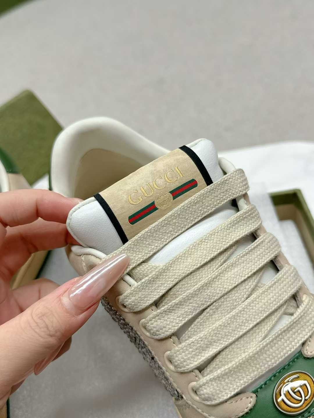 Aurora Custom StudioGucci Screener GG Supreme Sneakers - Image 7