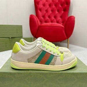 Aurora Custom StudioGucci Screener GG Supreme Sneakers