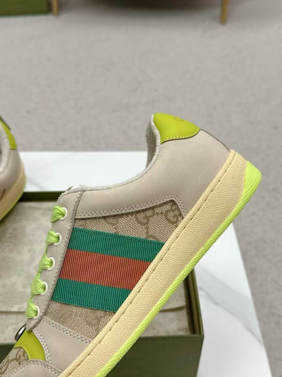 Aurora Custom StudioGucci Screener GG Supreme Sneakers - Image 6