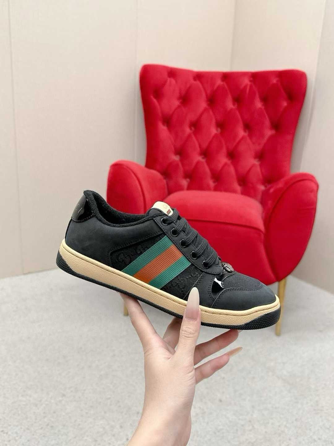 Aurora Custom StudioGucci Screener GG Supreme Sneakers - Image 2