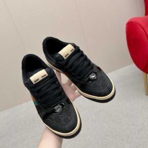 Aurora Custom StudioGucci Screener GG Supreme Sneakers