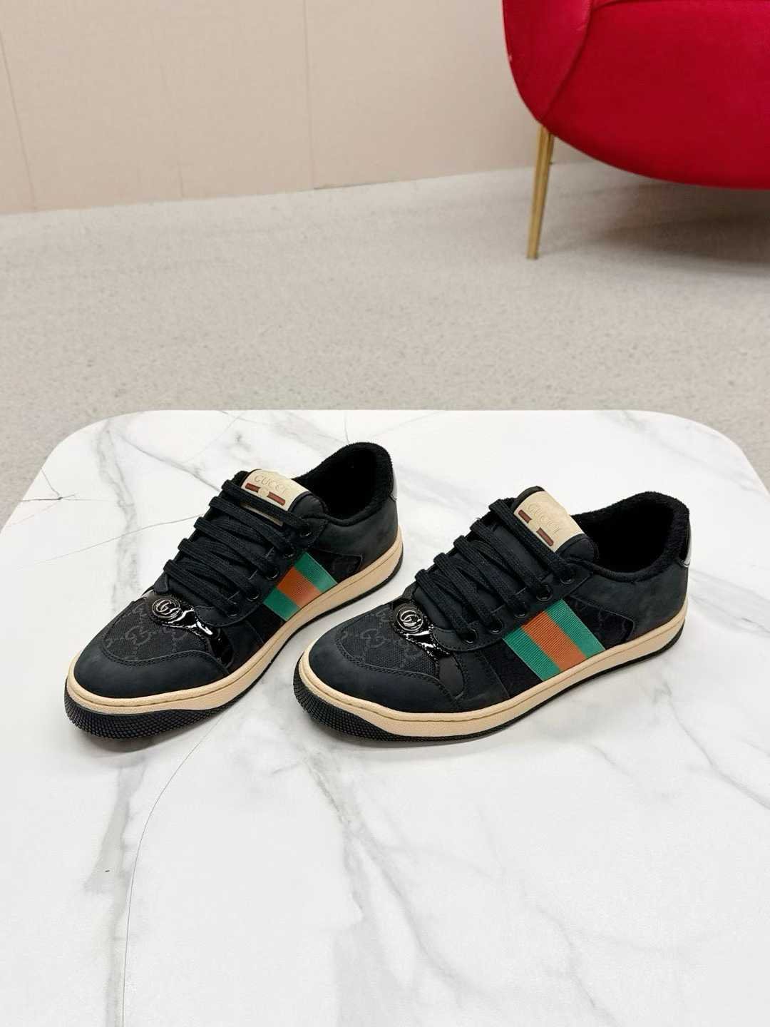Aurora Custom StudioGucci Screener GG Supreme Sneakers - Image 5