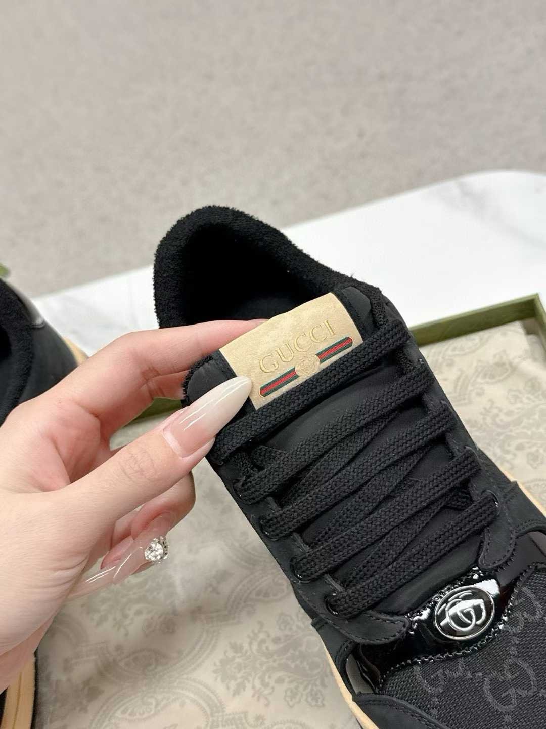 Aurora Custom StudioGucci Screener GG Supreme Sneakers - Image 6