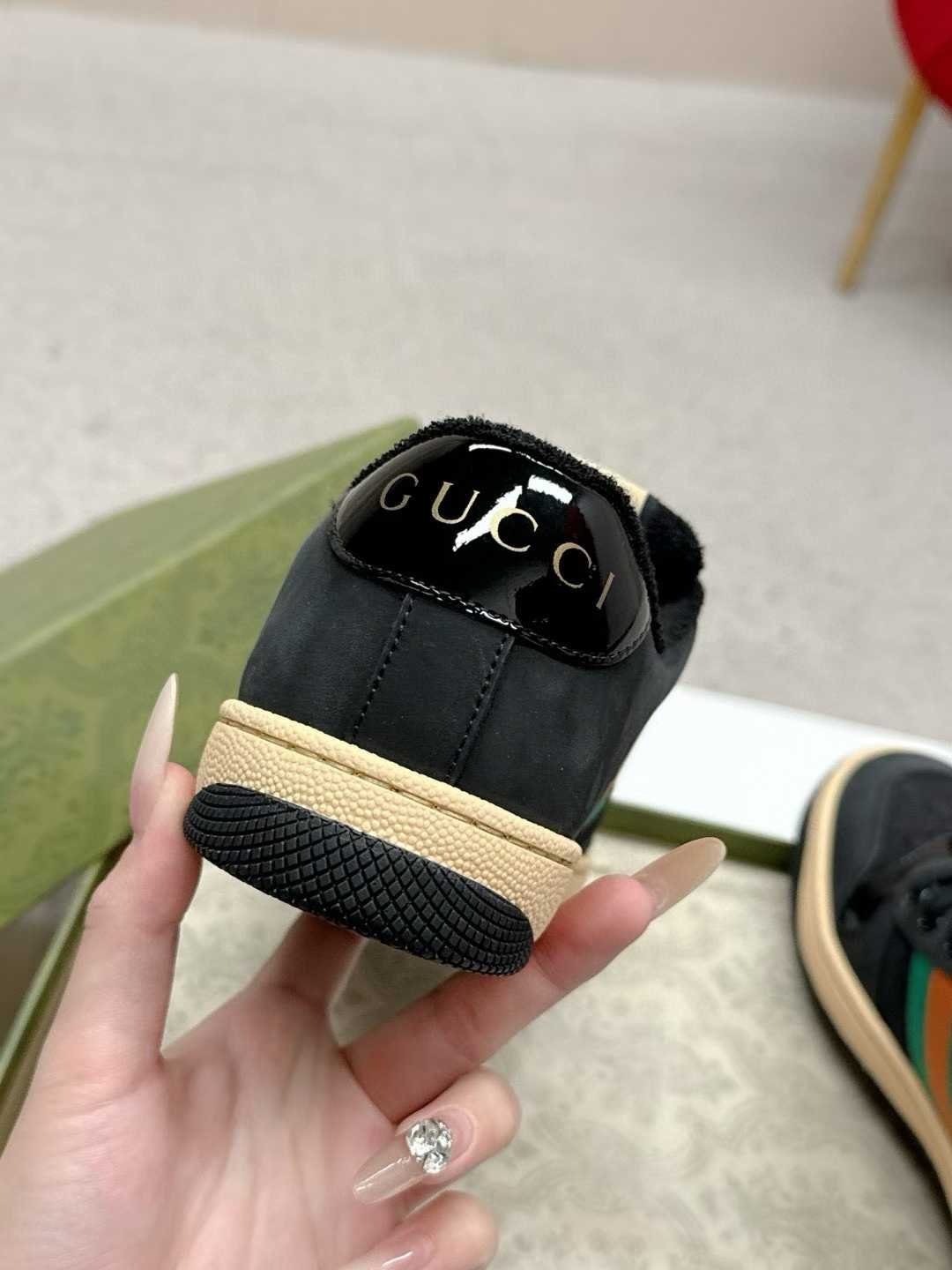Aurora Custom StudioGucci Screener GG Supreme Sneakers - Image 7