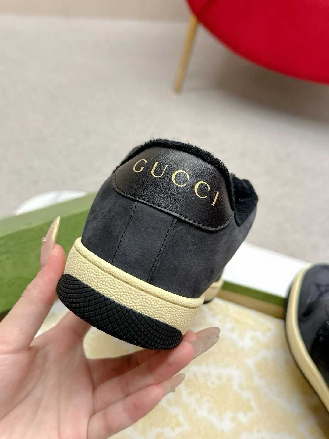 Aurora Custom StudioGucci Screener GG Supreme Sneakers - Image 6