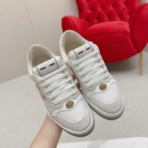 Aurora Custom StudioGucci Screener GG Supreme Sneakers