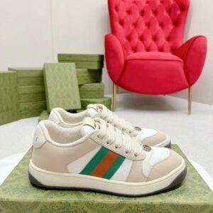 Aurora Custom StudioGucci Screener GG Supreme Sneakers
