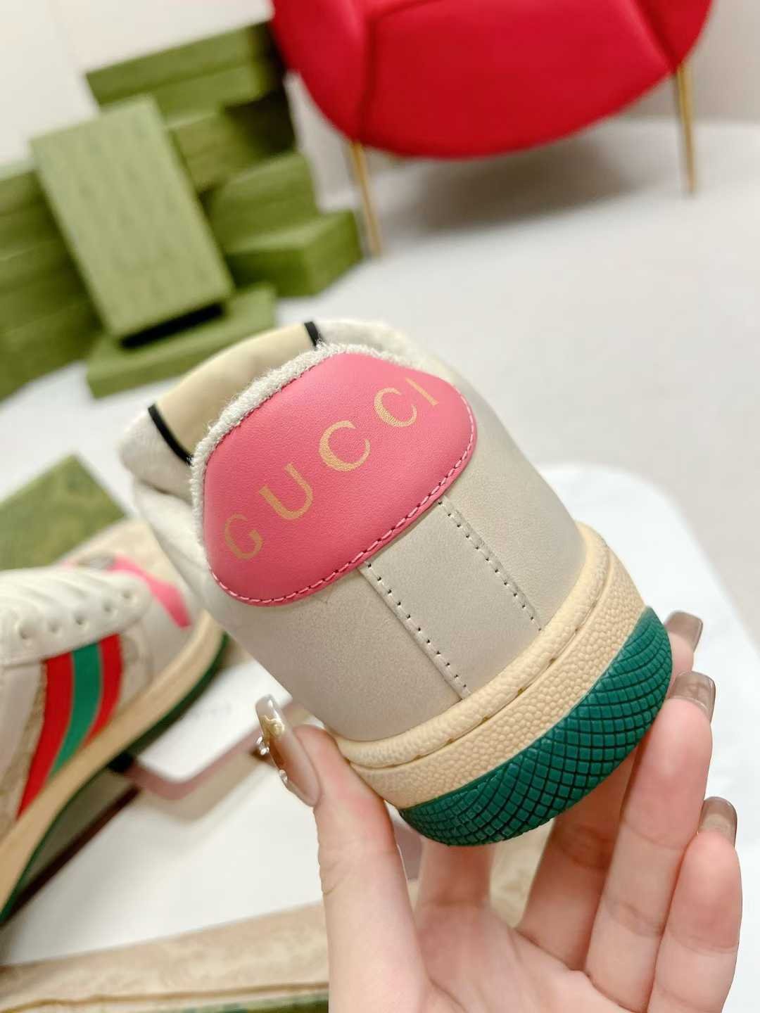 Aurora Custom StudioGucci Screener GG Supreme Sneakers - Image 7