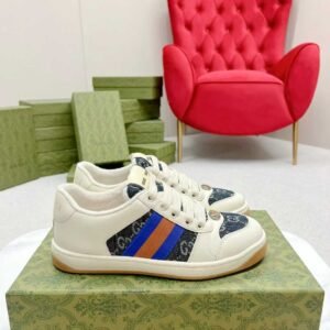 Aurora Custom StudioGucci Screener GG Supreme Sneakers