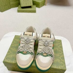 Aurora Custom StudioGucci Screener GG Supreme Sneakers