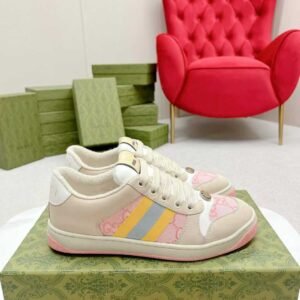 Aurora Custom StudioGucci Screener GG Supreme Sneakers