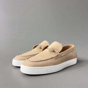 Aurora Custom Christian Louboutin Louis Junior low-top slip-on loafers Top-tier cutting-edge batch of high-quality goods