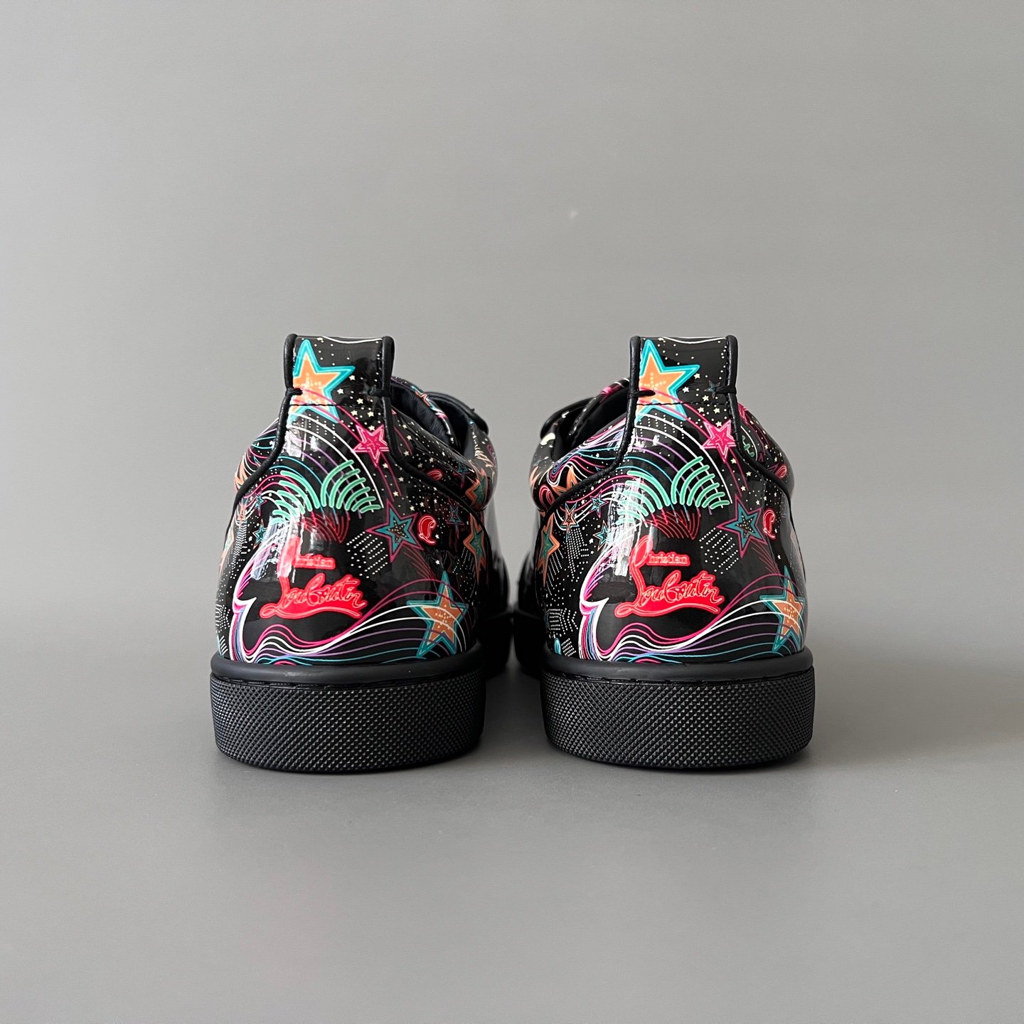 Aurora Custom Christian Louboutin Louis Junior Spikes Low-Top Sneakers Top-tier cutting-edge batch of high-quality goods - Image 6