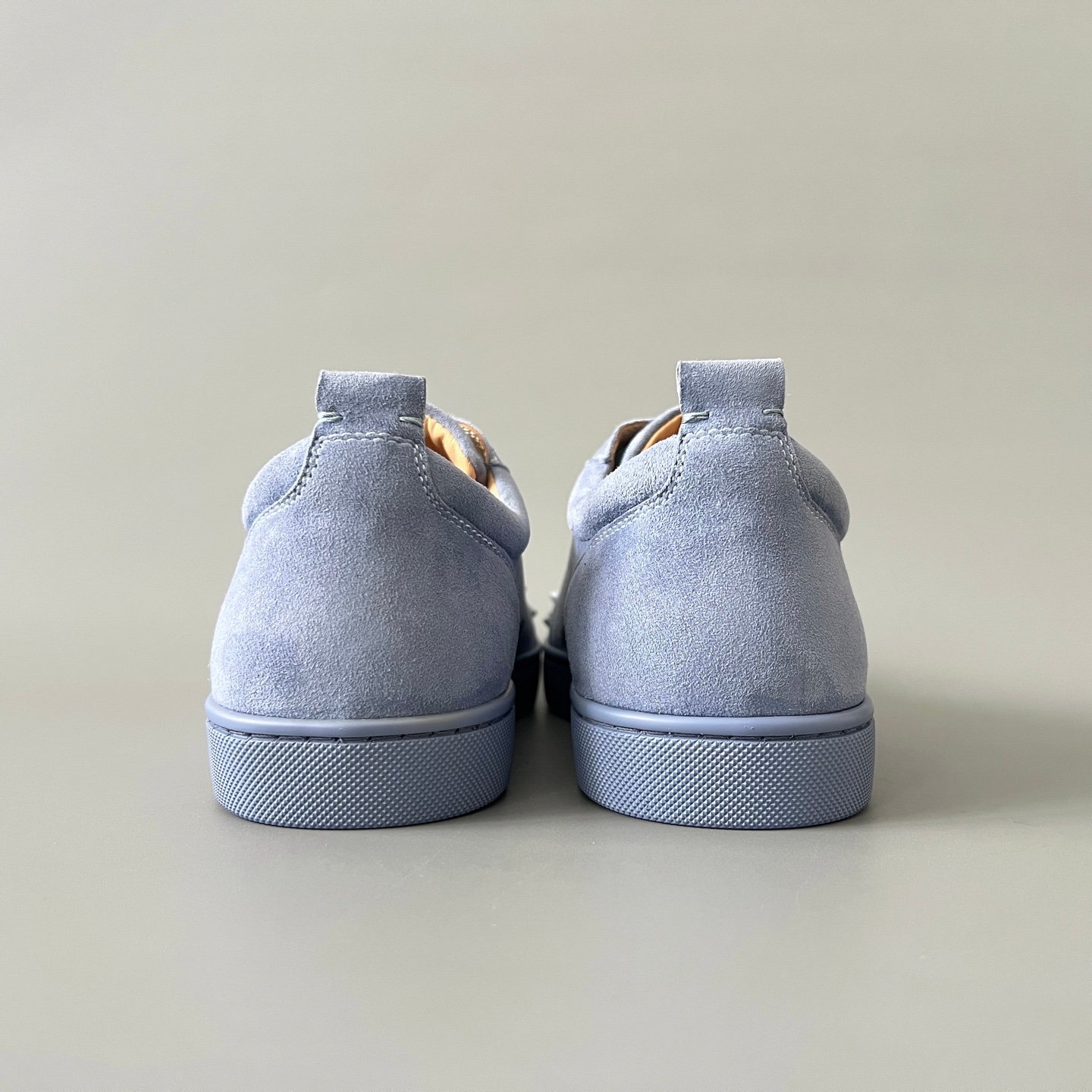Aurora Custom Christian Louboutin Louis Junior Spikes "Slate Grey" Monochromatic - Image 6