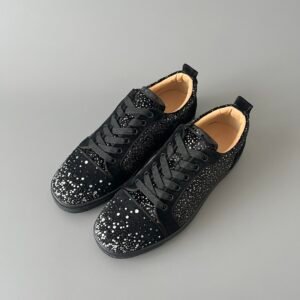 Aurora Custom Christian Louboutin Louis Junior "Midnight Galaxy Strass"