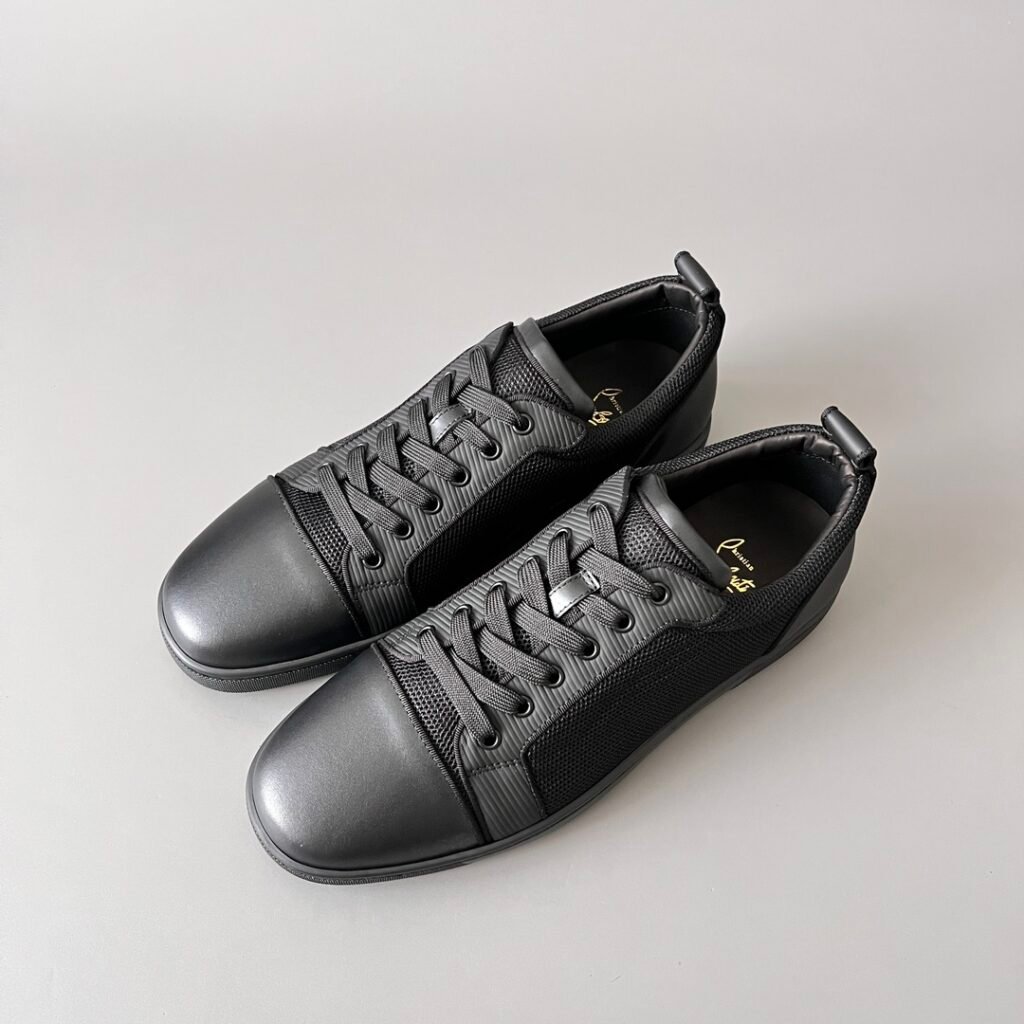 Aurora Custom Christian Louboutin Louis Junior "Ribbed Tech-Fabric Mix"