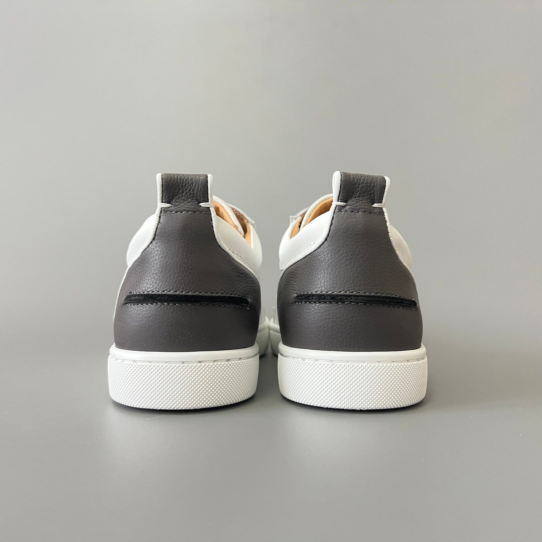 Aurora Custom Christian Louboutin Louis Junior Spikes "Tricolor Perforated" - Image 6