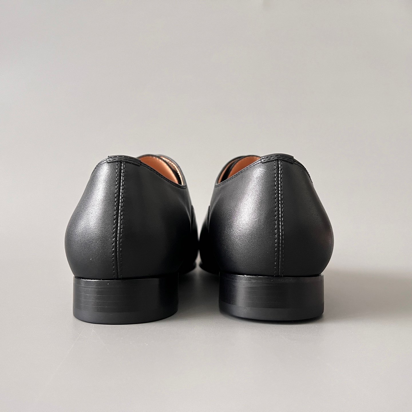 Aurora Custom Christian Louboutin Greggo "Matte Black Smooth Leather" Oxfords - Image 5