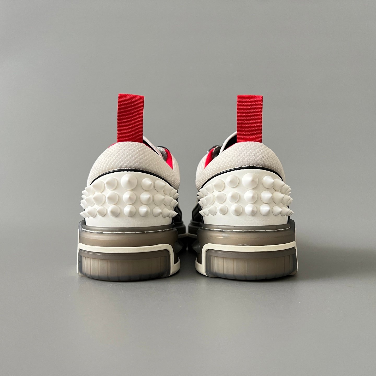 Aurora Custom Christian Louboutin Astroloubi "Panda" (Black, White & Red) - Image 5