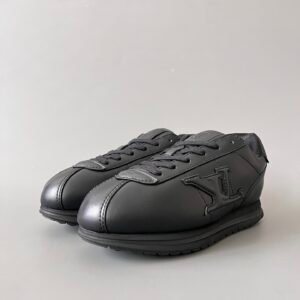 Aurora Custom Louis Vuitton x Nigo FW25 BUTTERSOFT "Triple Black" Sneakers