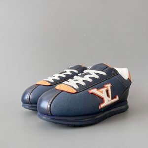 Aurora Custom Louis Vuitton x Nigo FW25 BUTTERSOFT "Denim Blue" Sneakers