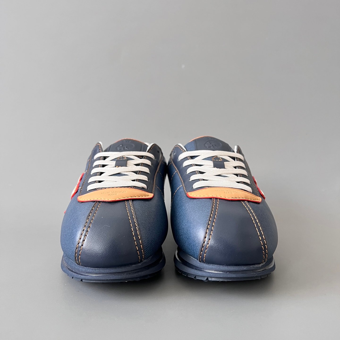 Aurora Custom Louis Vuitton x Nigo FW25 BUTTERSOFT "Denim Blue" Sneakers - Image 2