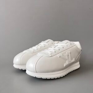 Aurora Custom Louis Vuitton x Nigo FW25 BUTTERSOFT "Triple White" Sneakers