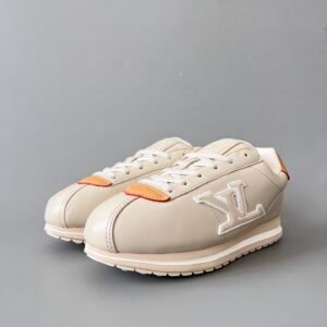 Aurora Custom Louis Vuitton x Nigo FW25 BUTTERSOFT "Sand/Beige" Sneakers