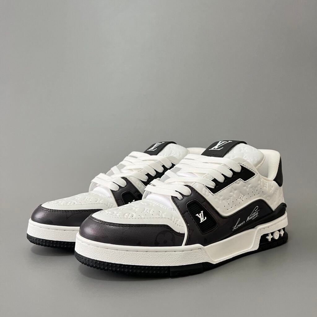 Aurora Custom Louis Vuitton Trainer "White/Black Monogram" (1:1 Deconstructed / Unisex)