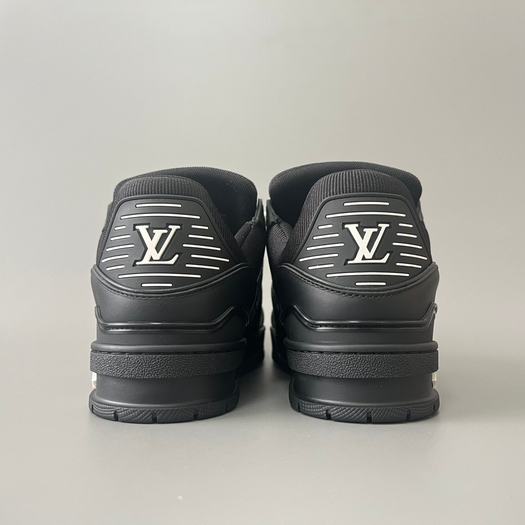 Aurora Custom Louis Vuitton Trainer Sneaker "Triple Black Monogram" (1:1 Deconstructed) - Image 5