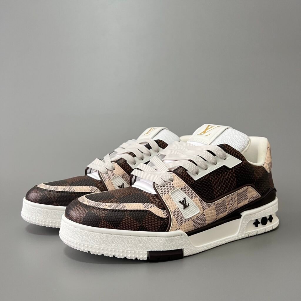 Aurora Custom Louis Vuitton Trainer "Damier Multi-Pattern" (1:1 Deconstructed)