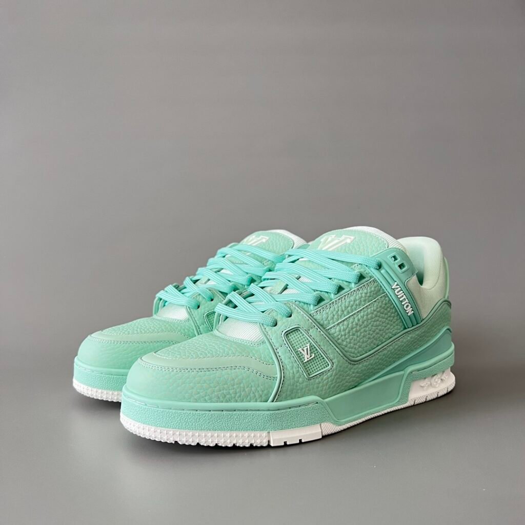 Aurora Custom Louis Vuitton Trainer "Mint Green" (1:1 Deconstructed / Unisex)