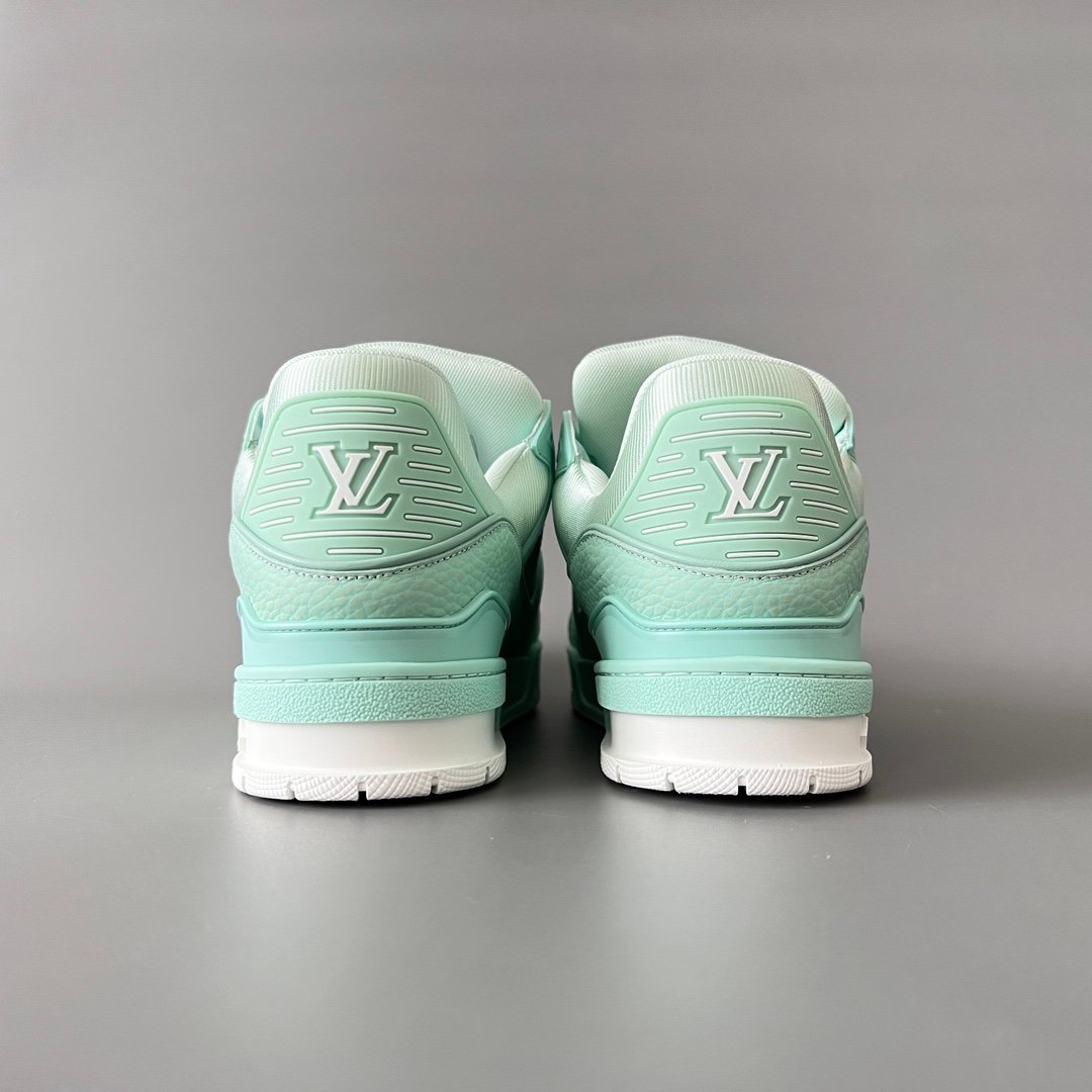 Aurora Custom Louis Vuitton Trainer "Mint Green" (1:1 Deconstructed / Unisex) - Image 6