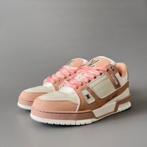 Aurora Custom Louis Vuitton Trainer "Rose Quartz" (1:1 Deconstructed / Women's Edition)