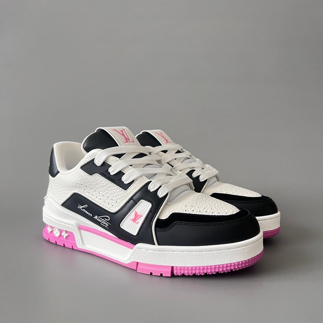 Aurora Custom Louis Vuitton Trainer "Pink Accent" (1:1 Deconstructed / Women's Edition) - Image 3
