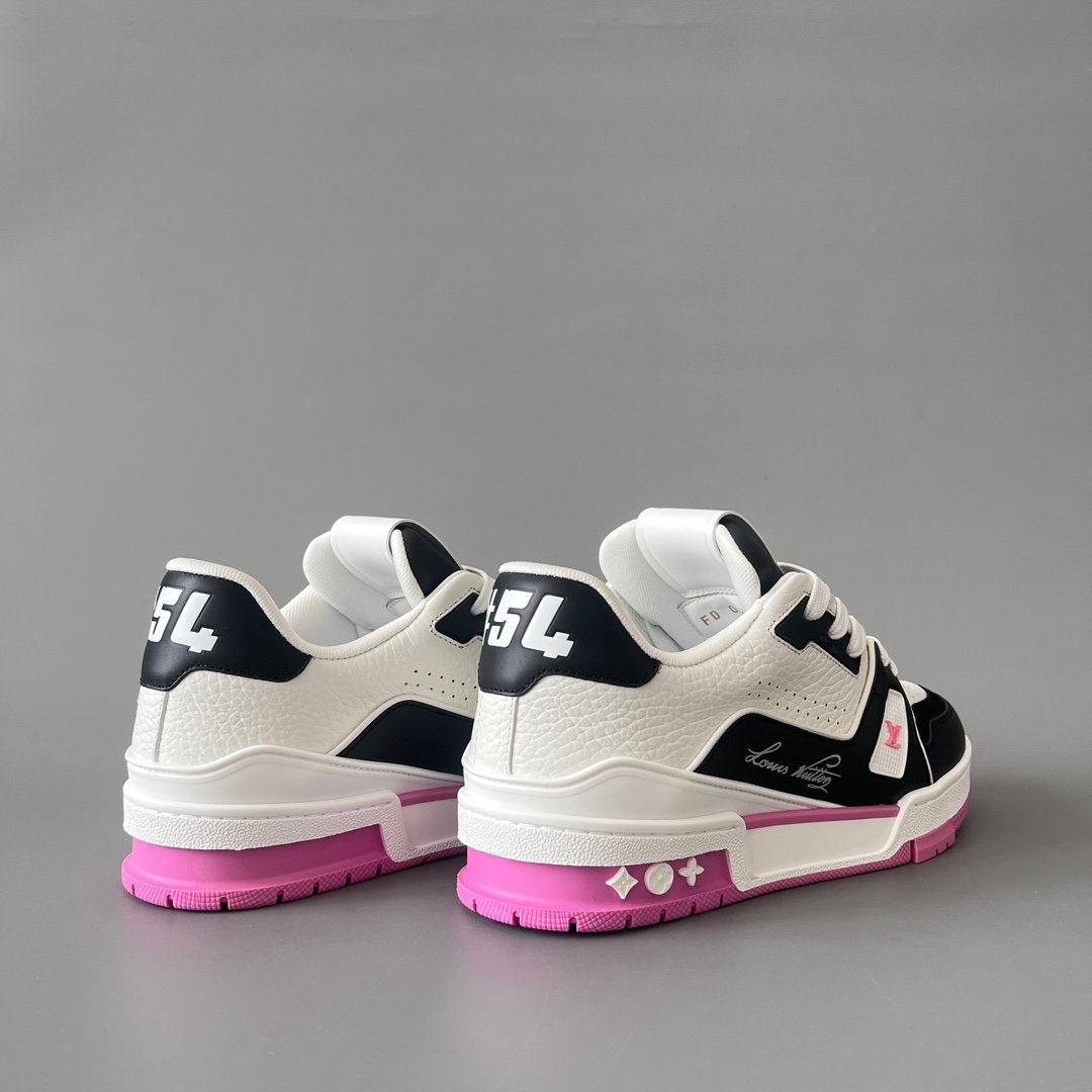 Aurora Custom Louis Vuitton Trainer "Pink Accent" (1:1 Deconstructed / Women's Edition) - Image 4