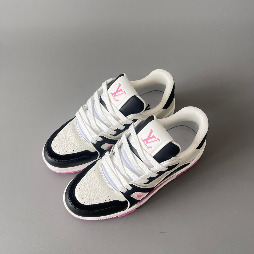 Aurora Custom Louis Vuitton Trainer "Pink Accent" (1:1 Deconstructed / Women's Edition) - Image 8
