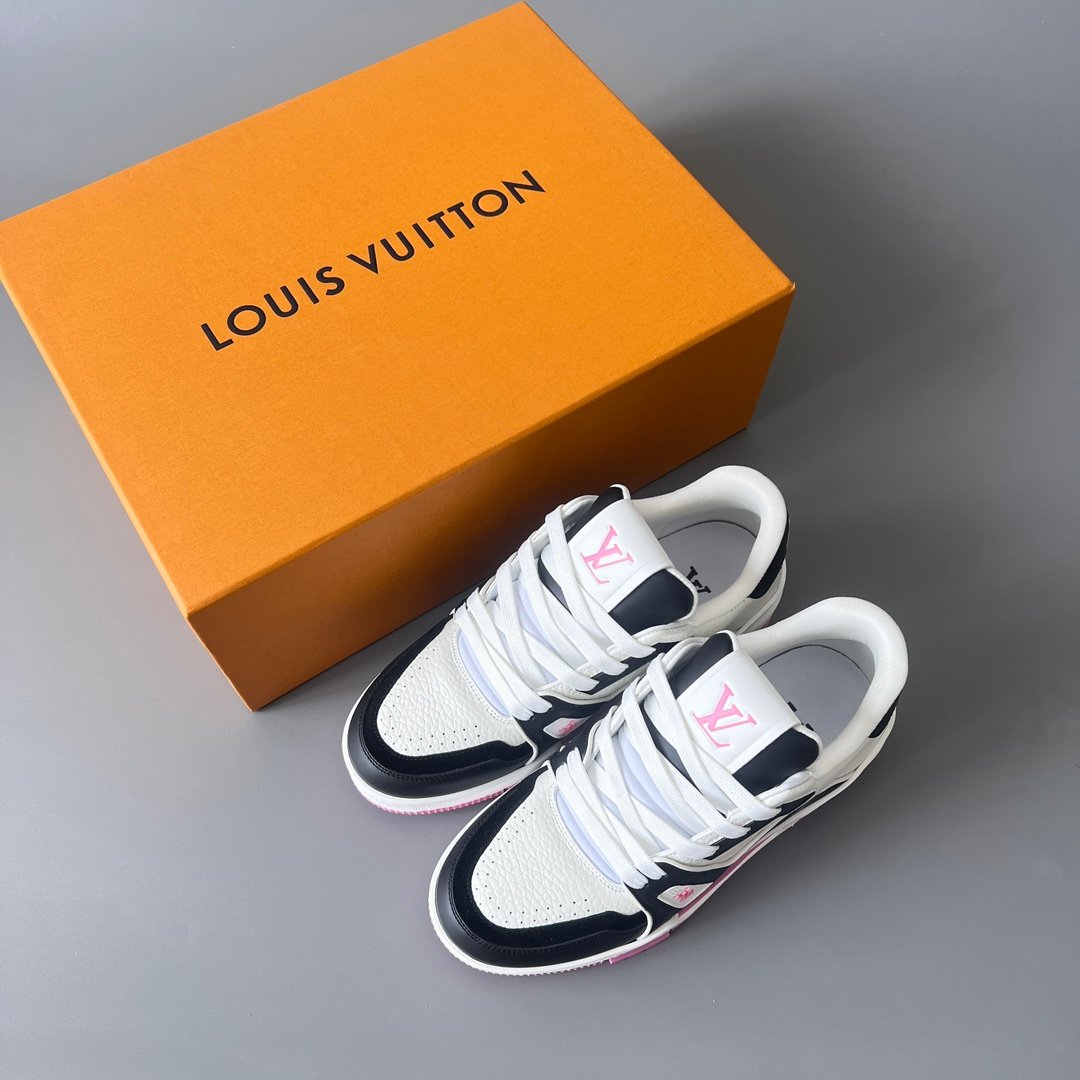 Aurora Custom Louis Vuitton Trainer "Pink Accent" (1:1 Deconstructed / Women's Edition) - Image 9