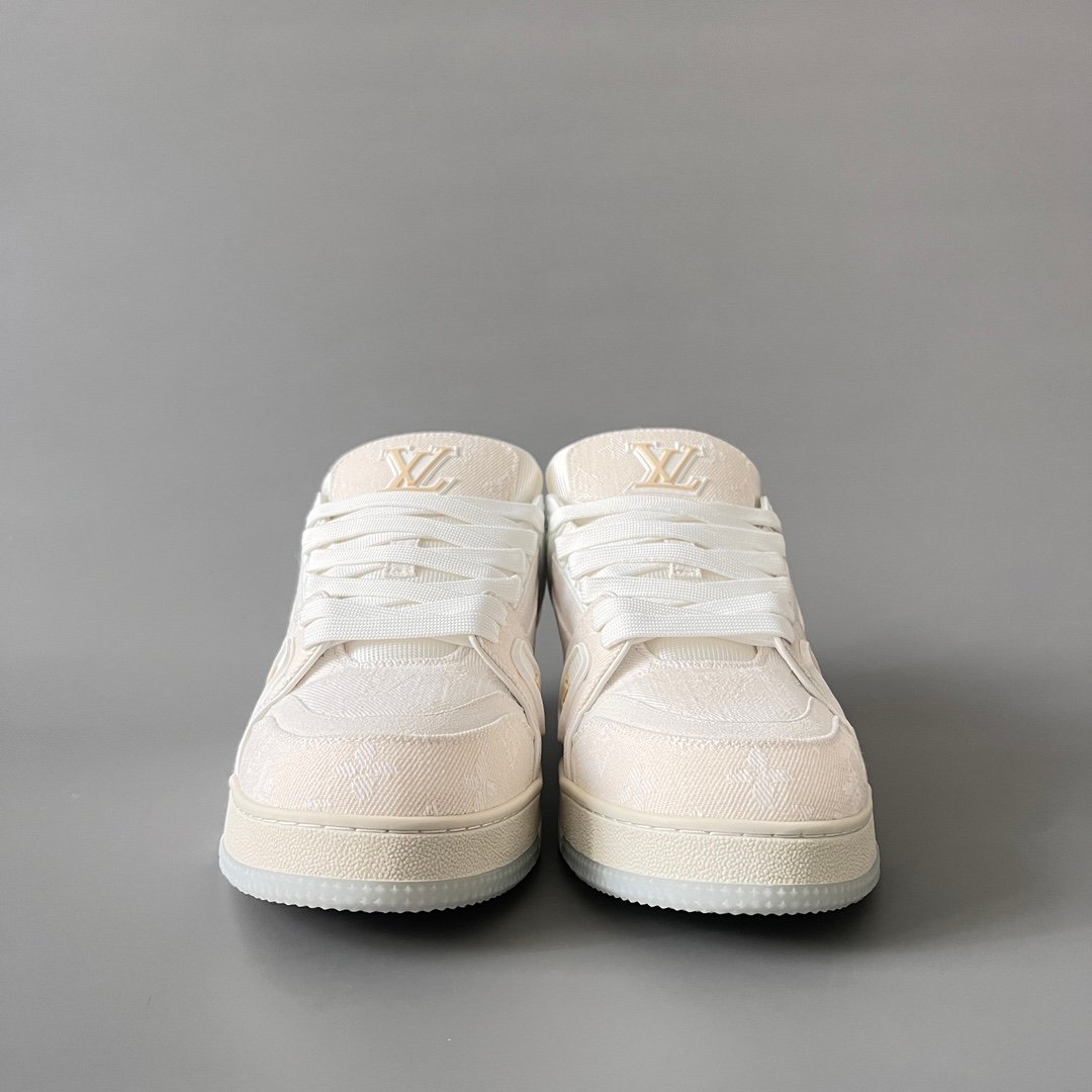 Aurora Custom Louis Vuitton Trainer "White Monogram" (1:1 Deconstructed / Unisex) - Image 2