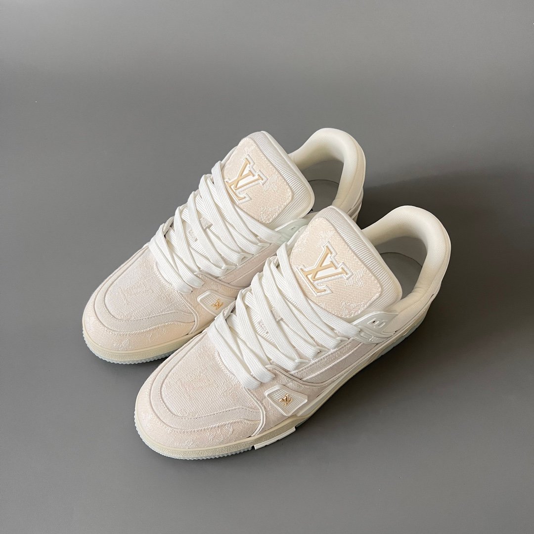 Aurora Custom Louis Vuitton Trainer "White Monogram" (1:1 Deconstructed / Unisex) - Image 8